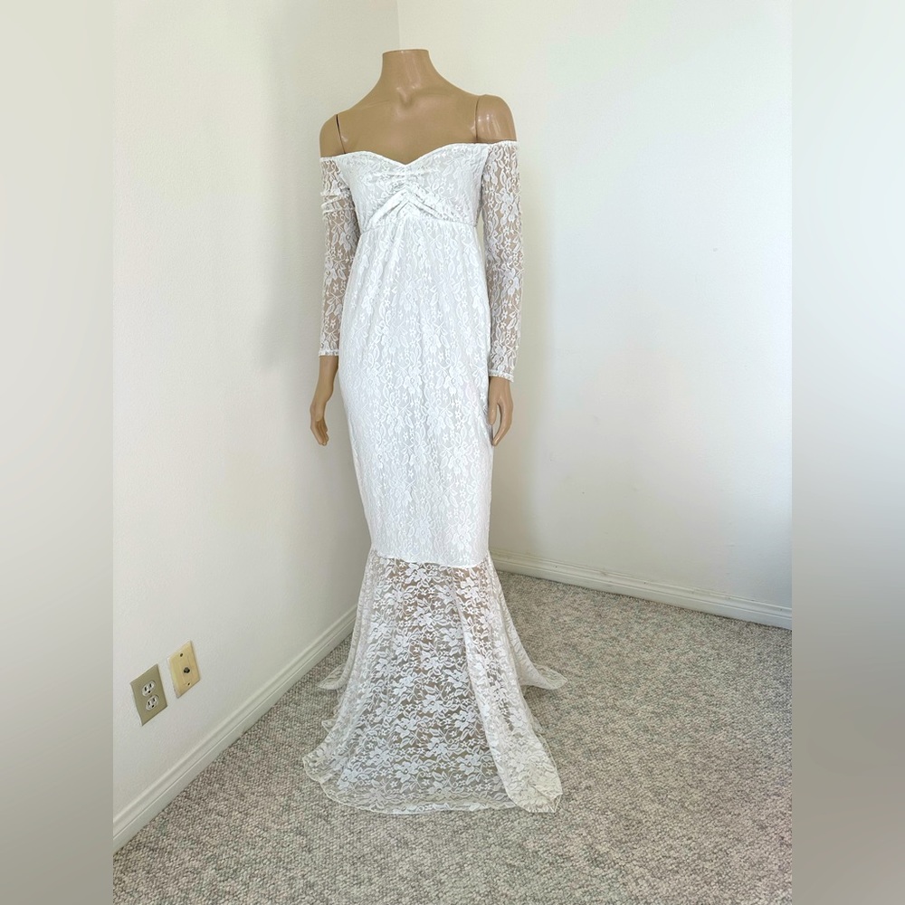 Maternity Prom birthday event dress used size S